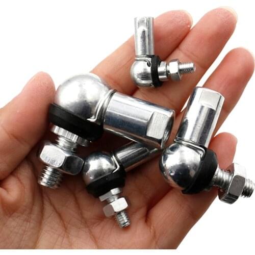 HUXUAN 1PC High Quality Ball Head Joint Rod End Bearing M5 M6 M8 M10 Right Angle CS8/CS10/CS13/CS16 Carbon Steel