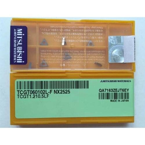 10PCS TCGT060104L-F NX2525 TCGT060102L-F NX2525 free shipping