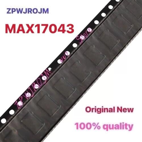 5pcs 17043 MAX17043 MAX17043G+T QFN-8