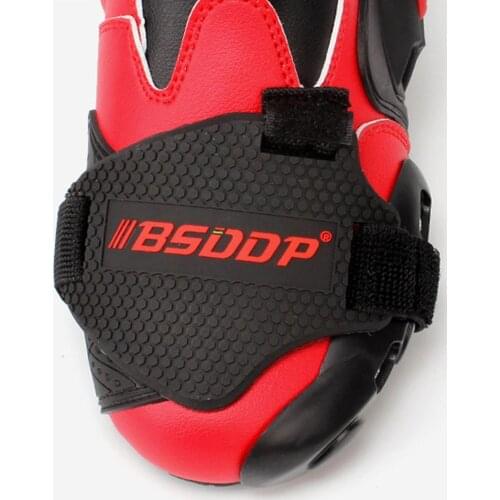 Motorcycle Gear Shifter Riding Wear Anti-slip Motorbike Shift Pad Shoe Boot Cover Rubber Protective Cover Pad Gear Racing