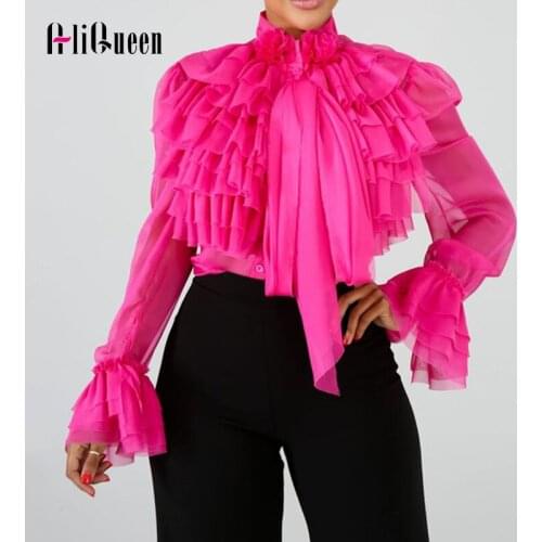 Розовые блузки AliQueen China At AliExpress