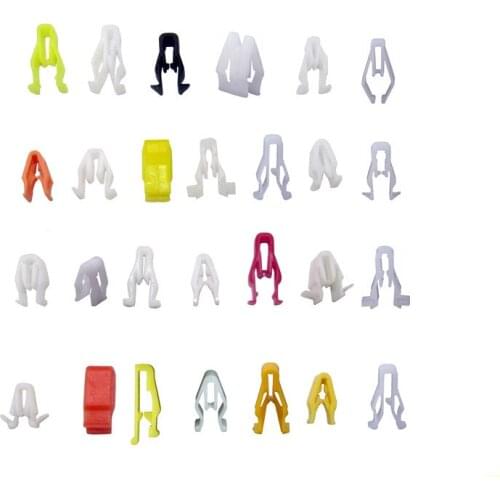 Car U-type Center Console Sound Navigation Panel Fasteners Clips For Lada Nova Niva Kalina Granta Nadeschda Largus 2114 Clamp
