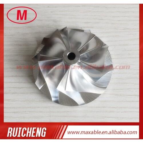 CT20B 48.04/68.00mm 5+5 Blades turbo billet/aluminum 2618/milling compressor wheel