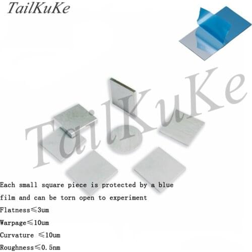 Experimental scientific research single-sided polished silicon wafer electron microscope SEM substrate sheet optical bio-carrier