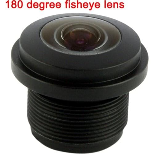 ELP 180degree fisheye lens with 650nm IR Filter CCTV high quality wide angle M12 mount lens for cctv Camera /IP Cameras