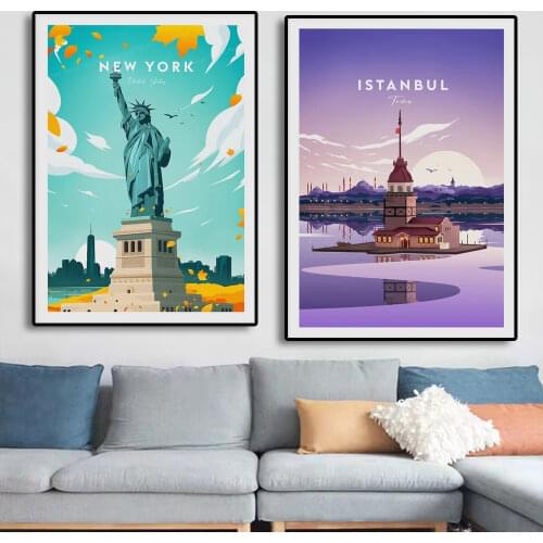 Fashionista Wall Paintings Landscapes