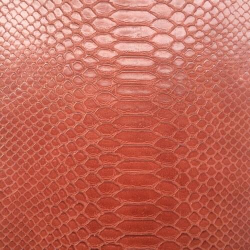 Synthetic PU arid skin snake leather raw material A10011