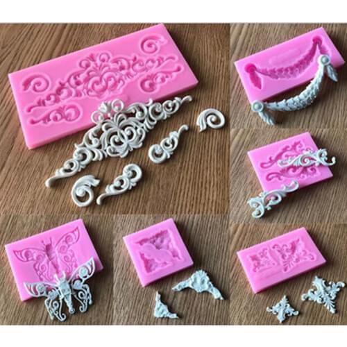 Beautiful Casual Latest Vintage silicone mold cake decorating tools Style 2018 Design