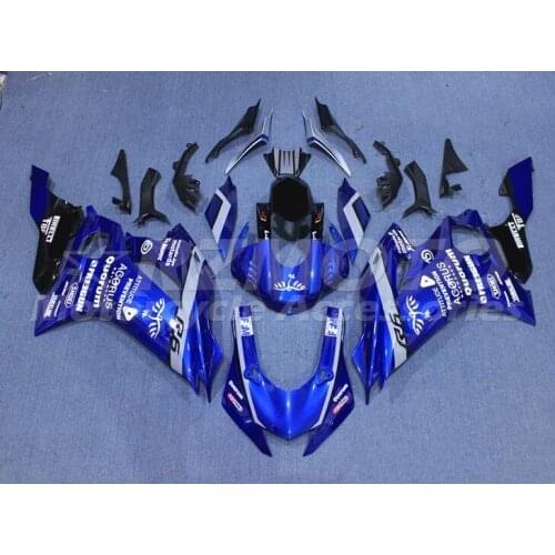 Style New ABS whole Fairings kit Fit for YAMAHA YZF-R6 2017 2018 2019 R6 17 18 19 Bodywork set Custom Free blue glossy