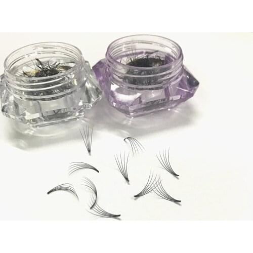 Seashine 5D Premade Fans Eyelash Volume Lash Extension 1 Bottle Loose Lashes Training Artists Short Stem Grafting Lashes