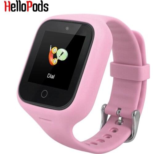 HelloPods GPS Anti Lost Child Watch Tracker SOS Smart Monitoring Positioning Phone Kids Baby Watch Compatible IOS Android PK Q12