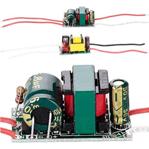 LED Driver 3W 4W 5W 7W For LEDs AC 110V 220V Power Supply Constant Current Voltage Control Lighting Transformers To 3-12V 12-24V