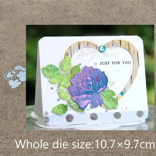 XLDesign Craft Metal Cutting Die cut dies flower leaves decoration scrapbook Album Paper Card Craft Embossing die cuts