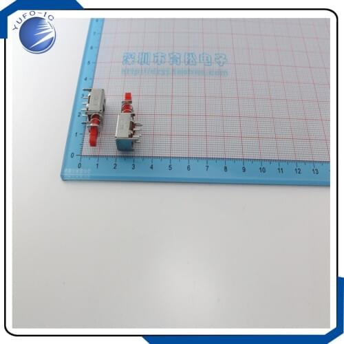 10PCS/LOT Self locking switch button switch PS-22F03 switch self lock