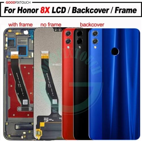 6.5" original for Huawei Honor 8X LCD Display Touch Screen Digitizer Assembly LCD Display TouchScreen with frame for Honor 8X