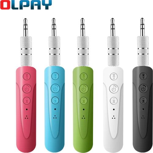 Receiver 3.5mm Jack Car Bluetooth-compatible 4.1 Kit Hands Free Music Audio Receiver Adapter Auto AUX Speaker Headphone Aux