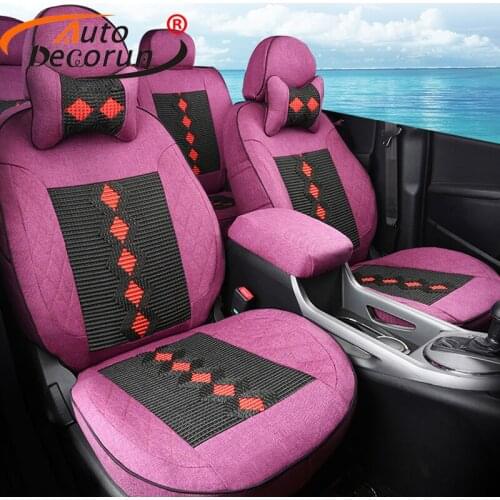 AutoDecorun Custom Fit Covers Seat Car For BMW X6M Seat Cover Cars Accessories Cushion Cover Suppors Automobiles Seats Interior