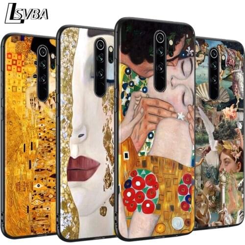 Bright Black Cover Renaissance Painting For Xiaomi Redmi Note 9 9S 8T 8 7 6 5A 5 4X 4 Pro Max Phone Case