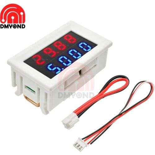 0.28" 0.28 inch 4 Digits LED Mini Digital DC 100V 10A Voltmeter Ammeter Volt Voltage Current Meter Tester Detector for Auto Car