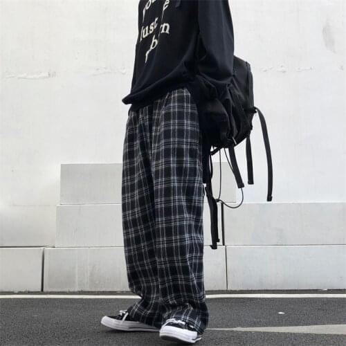 GIOIO Women's Plaid Trousers