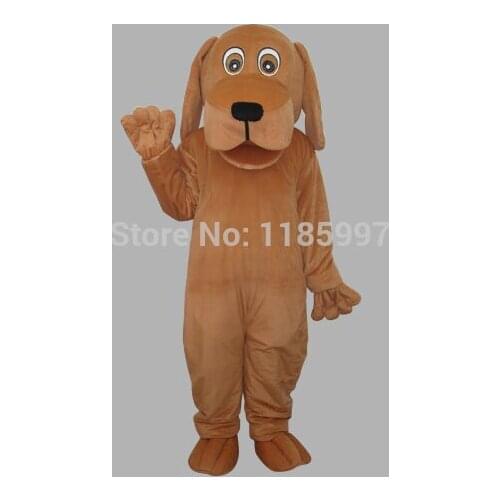 HOT SALE Big Mouth Dog Adult Halloween animal Mascot Costume Fancy Dress Animal mascot costume free shipping