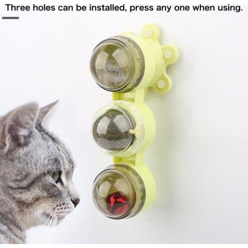 Pet Cat Pet Ball Toys Windmill Toy Turntable Teasing Cat Dog Toys Interactive Catnip Cats Scratching Tickle Ball Toys