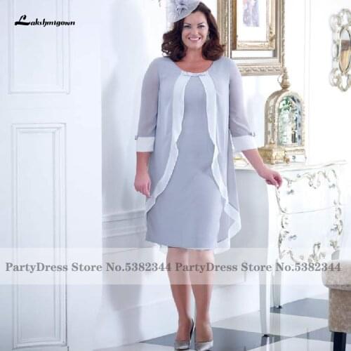 Lakshmigown Plus Size Mother of The Bride Dresses for Weddings 2020 Abendkleider Godmother Evening Party Gowns