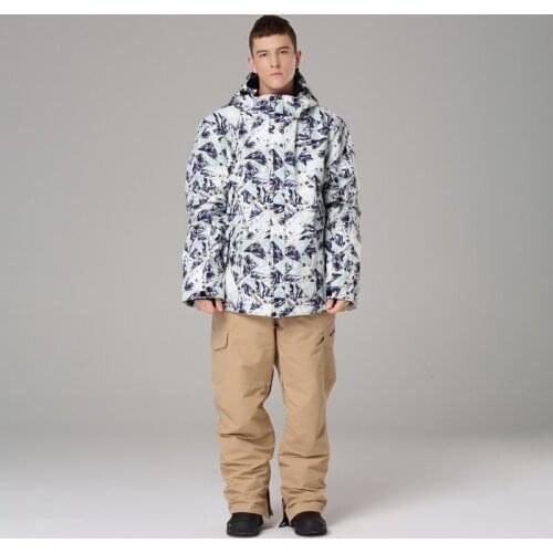 Winter NEW Men Ski Suit Super Warm Clothing Skiing Snowboard Jacket+Pants Suit Windproof Waterproof Winter Wear