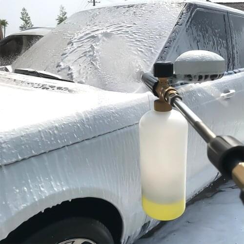 Car Wash Foam Gun Nozzle foam cannon foam generator for Karcher Kranzle Interskol Elitech Huter Gerni Stihl High Pressure Washer