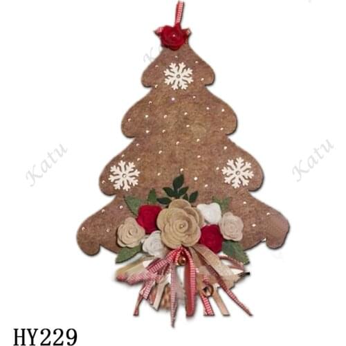 Christmas Tree Cutting dies - New Die Cutting And Wooden Mold, HY229 Suitable For Common Die Cutting Machines On The Market