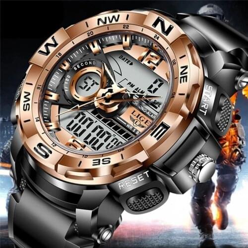 Mens Waterproof Watch SUNKTA China