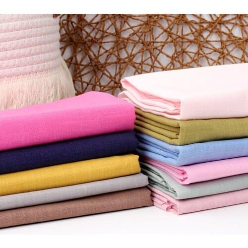 100% Cotton Fabric Solid Printed Fabric By The Yard For Sewing Dress Making Handmade Mask DIY Craft Supplies 45*150cm 1pc