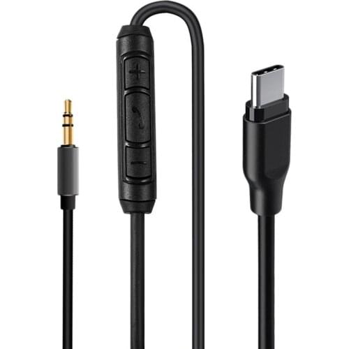 USB C To 3.5Mm AUX Audio Cable Dongle Headphone Jack For Mobile Phone/Computer/Tablet Audio Cable
