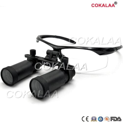 High power magnifier Ultra-Light Dental Loupes cokalaa medical loupes 5X Medical magnifying glass Surgical loupes
