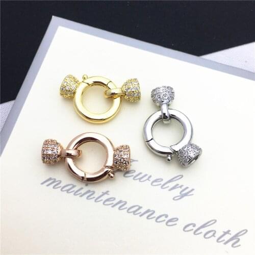 Pearl necklace bracelet clasp, 18 k gold plated clasp connector, maintenance of DIY accessories material.YLPJ