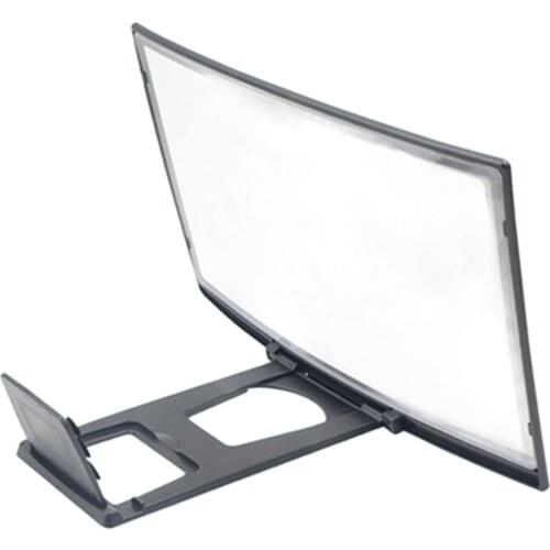 12 Inches 3D Hd Phone Screen Magnifier Movie Video Amplifier Holder Enlarger Screen Smart Phones Magnifying Bracket