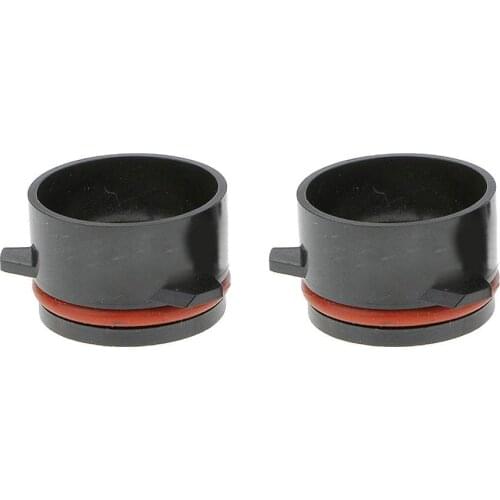 2Pcs Plastic Car HID Xenon H7 Bulbs Holder Bases Retainer Adapters for BMW E39 3 Series