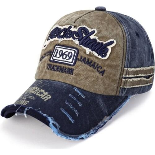 2021 Europe and America Spring And Autumn Fashion Outdoor Sports Baseball Cap Retro Embroidery Mens Cap Hip Hop Rebound Caps