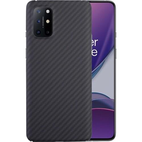 Real Carbon Fiber Phone Case For OnePlus 8t Carbon Fiber Phone Case Aramid Fiber Cover OnePlus 8t ultra-thin Phone Case