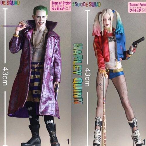 1:4 Harley Quinn & Joker Statue Action Figure PVC Model Toys