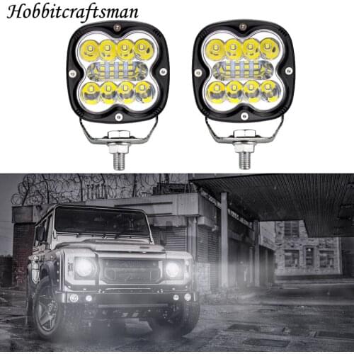 Car LED Bar Worklight 36W Offroad Work Light 9-30V Light Fog Lamp 4x4 LED Tractor Headlight Bulbs Spotlight for Truck ATV 4 i