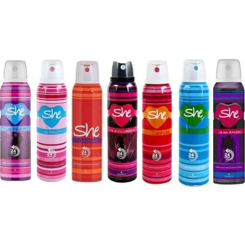 She Deodorant 150 ml - 7 ADET Hepsi Bir Arada 444224270