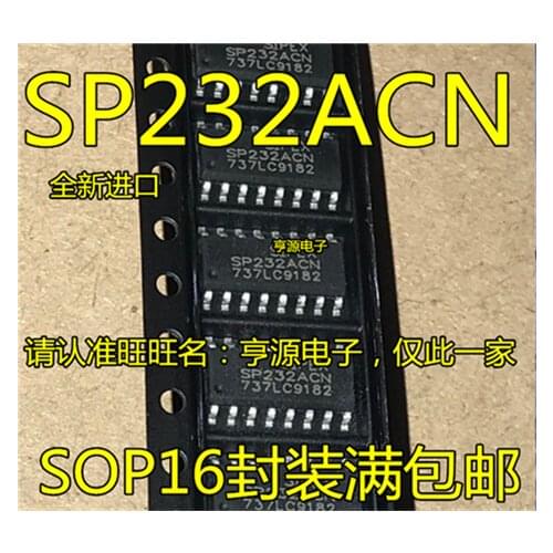 SP232ACN SP232ECN SOP16 RS232