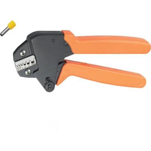 23-10AWG 0.25-0.6/4.0/6.0mm² Insulated and non-insulated Ferrules Crimping Plier