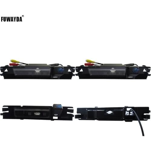 FUWAYDA Vehicle Reverse HD Car rearview CCD camera Backup Camera with parking lines for Toyota Yaris 2006-2012 years WATERPROOF