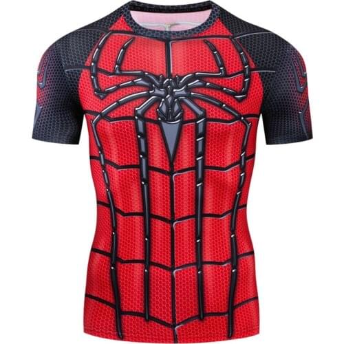 New Kids Anime Spider 3D Printed Mens T-Shirt Girls Boys Costume Children Summer Tops Hot Game Baby Short Sleeve Tshirts Tee