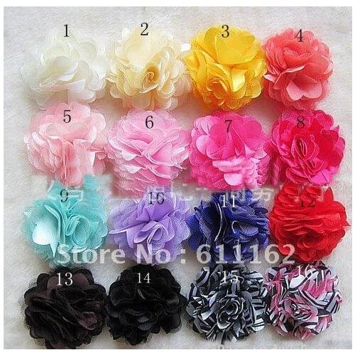 Dress with flower lace rose flower head, headwear, corsage, hair clips, shoe flower