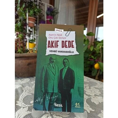 Best Turkish Books " Akif Dede " by Vehbi Vakkasoğlu
