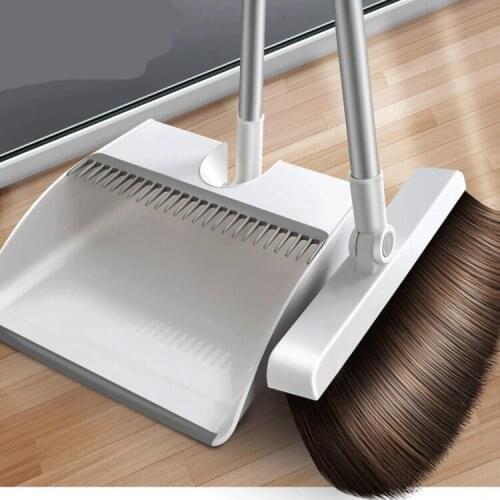 Broom Set Home Magnetic Broom Combination Cleaning Hair Artifact Bathroom Non-stick Hair Sweeping Floor