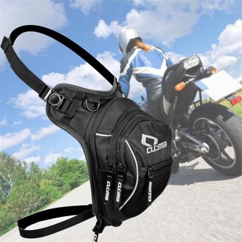 Motorcycle Drop Leg Bag Hip Waist Pouch Waterproof Outdoor Casual Pack Motorcycle Croosbody Bag Motorcycle Equipment Accessories